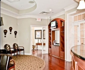 Patient lounge at Covington Family Dentistry
