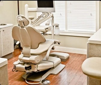 Dental treatment room at Covington Family Dentistry