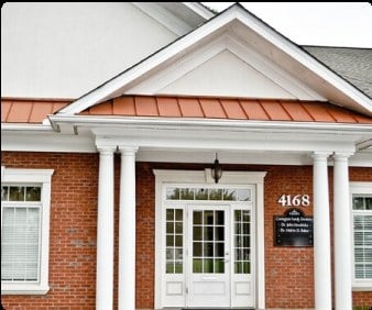 Covington Family Dentistry office exterior at 4168 Baker St NE